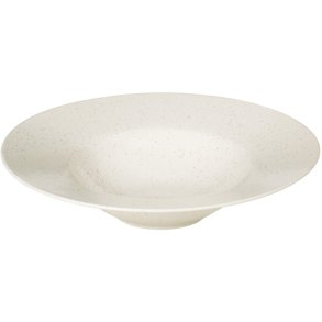 Broste Copenhagen Nordic Vanilla Pastateller 29 cm, Cream w. Grains