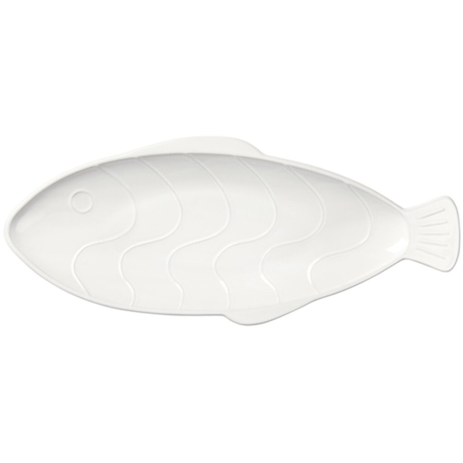 Broste Copenhagen Pesce Teller 41,4 cm, Wei