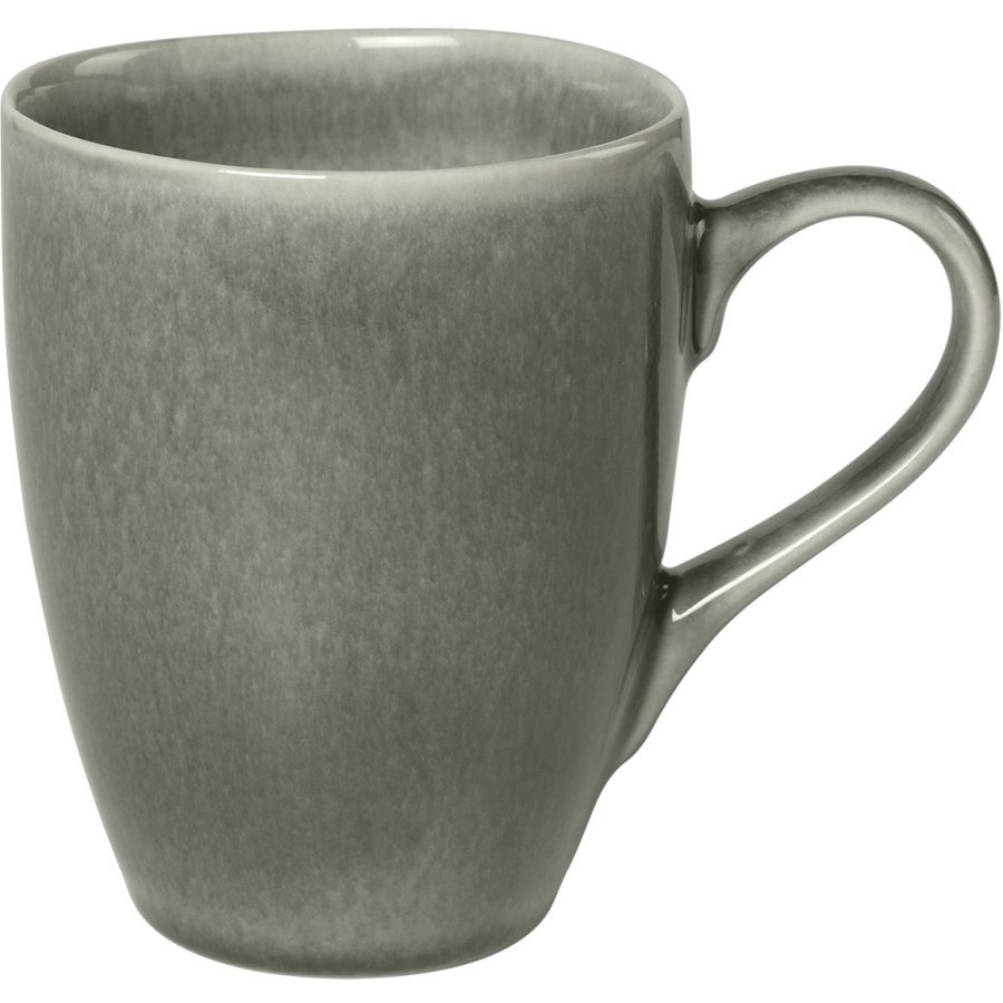 Broste Copenhagen Nordic Rain Becher mit Henkel 25cl, Grau