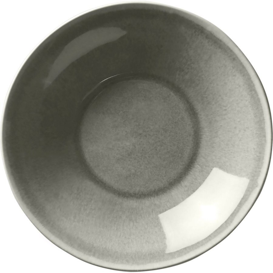 Broste Copenhagen Nordic Rain Suppenteller 22,5cm, Grau