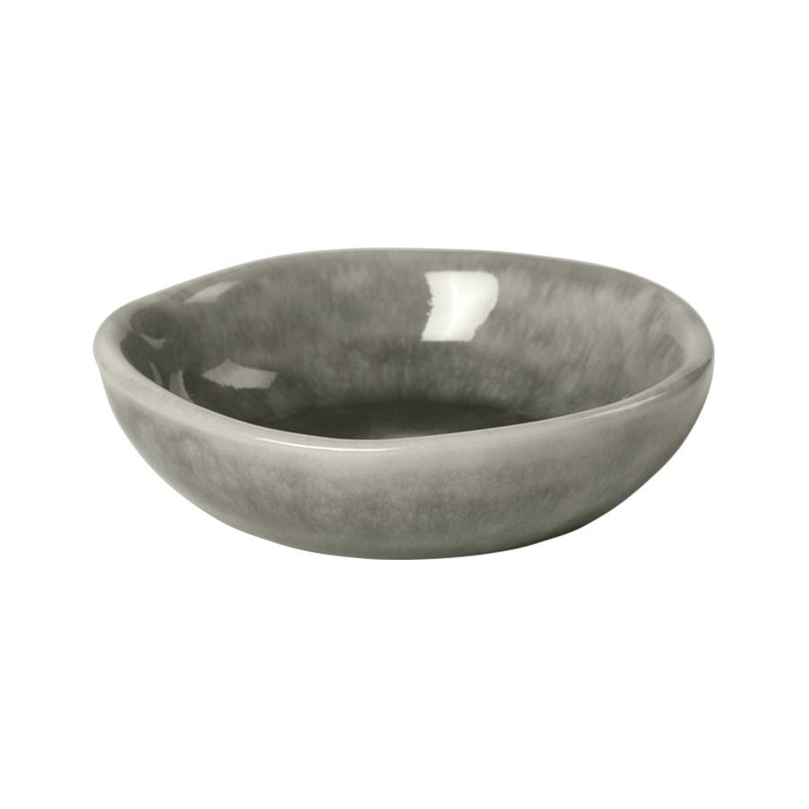 Broste Copenhagen Nordic Rain Butterschale 7cm, Grau