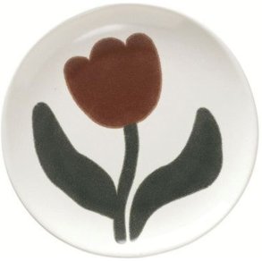 Broste Copenhagen Dora Teller 15 cm, Rot