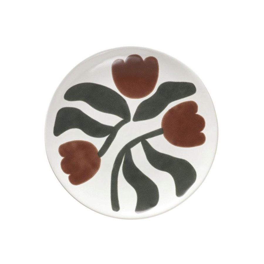 Broste Copenhagen Dora Tallerken 26 cm, R�d