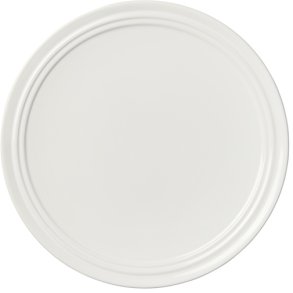 Broste Copenhagen Stevns Teller 28 cm, Chalk White