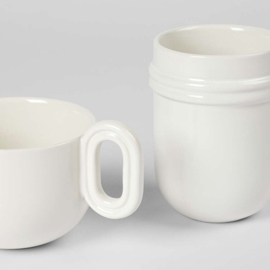 Broste Copenhagen Stevns Tasse 40 cl, Chalk White