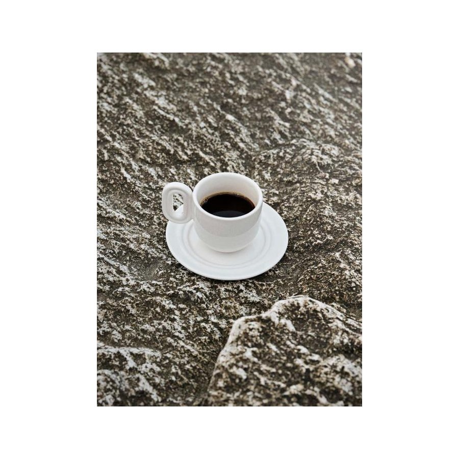 Broste Copenhagen Stevns Espressotasse 12,5 cl, Chalk White