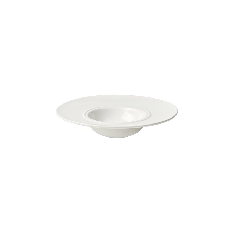 Broste Copenhagen Stevns Nudelteller 26 cm, Chalk White