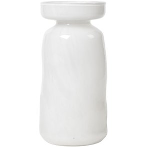 Broste Copenhagen Solai Vase H19,5 cm, Wei