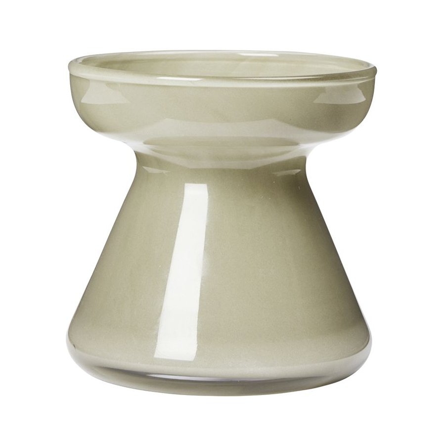 Broste Copenhagen Solai Vase H10cm, Groen