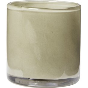 Broste Copenhagen Solai Teelichthalter H8cm, Groen