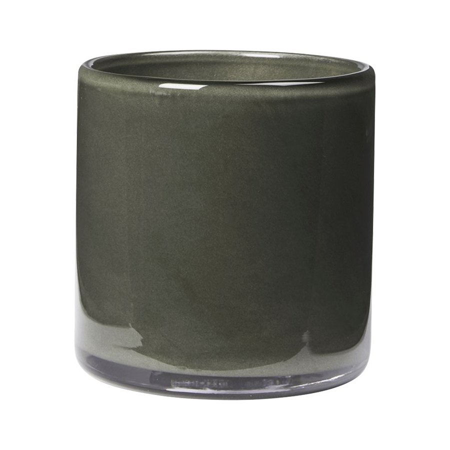 Broste Copenhagen Solai Teelichthalter H8cm, Dunkelgrn