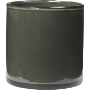 Broste Copenhagen Solai Teelichthalter H10cm, Dunkelgrn