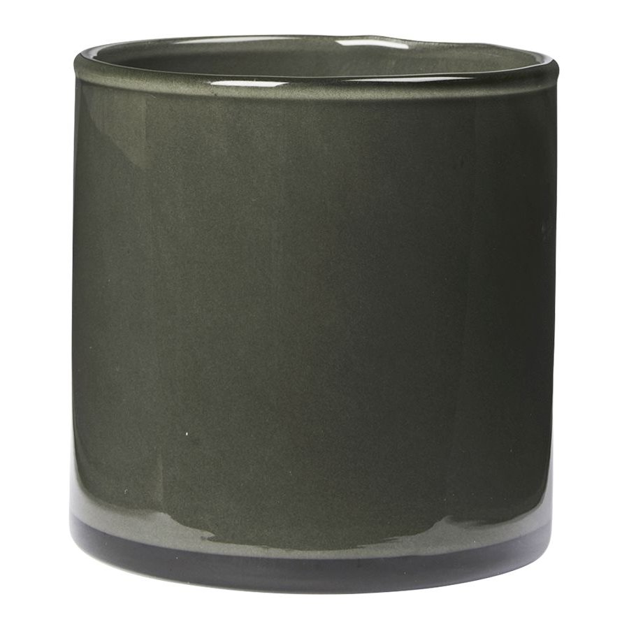 Broste Copenhagen Solai Teelichthalter H10cm, Dunkelgrn