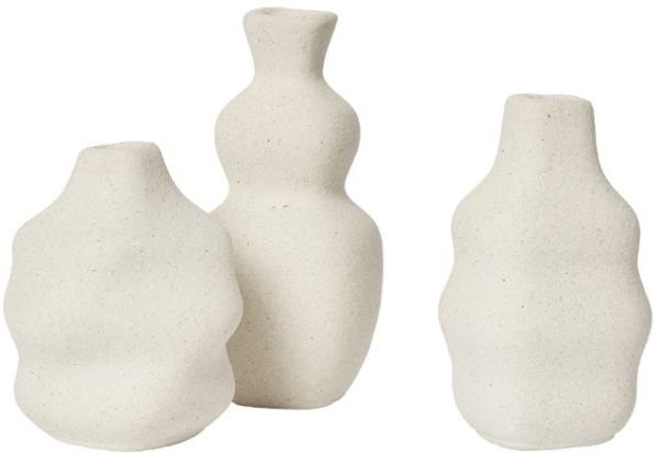 Broste Copenhagen Cornelia Vase H12 cm, Hvid