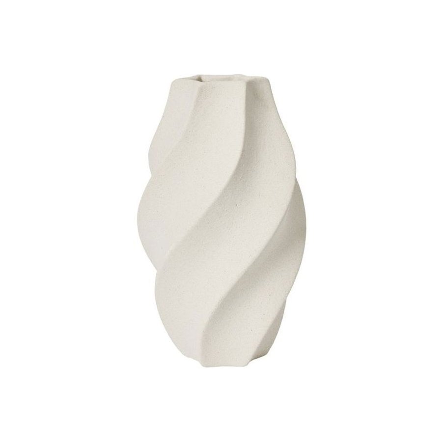 Broste Copenhagen Odette Vase H32 cm, Hvid