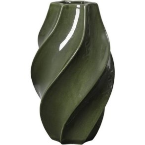 Broste Copenhagen Odette Vase H32 cm, Gr�n