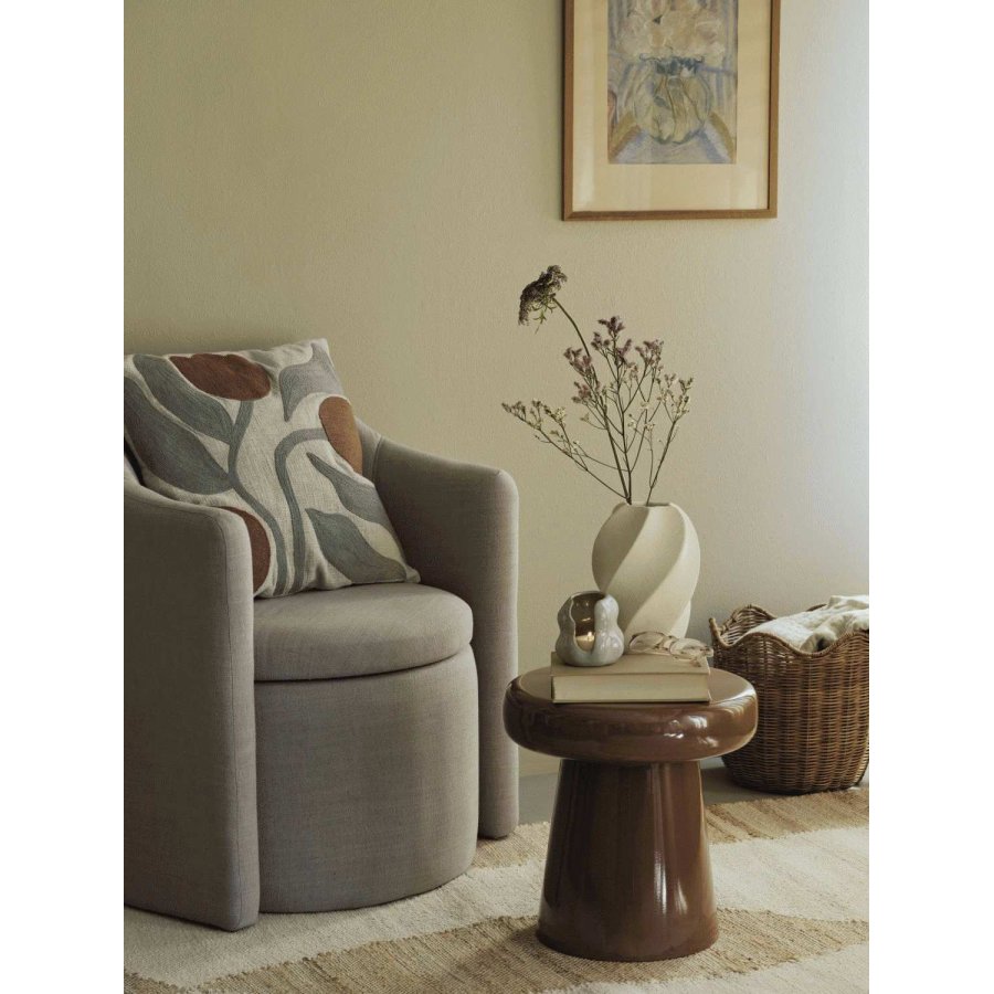 Broste Copenhagen Odette Vase H24 cm, Hvid