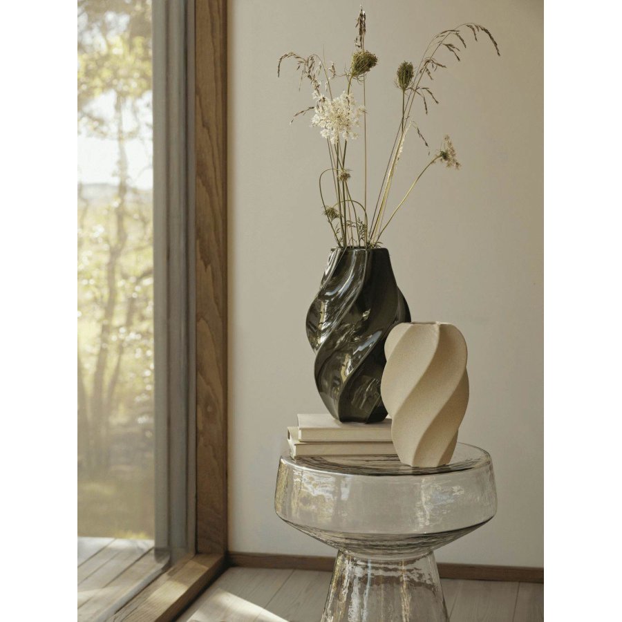 Broste Copenhagen Odette Vase H24 cm, Hvid