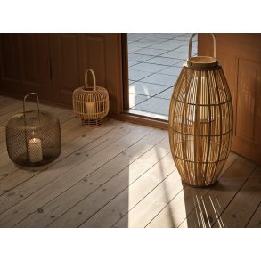 Broste Copenhagen Aleta Lanterne H62,5 cm, Bambus