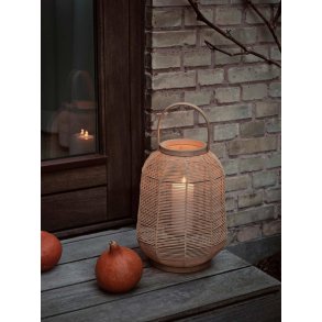 Broste Copenhagen Lucca Lanterne H36 cm, Bambus