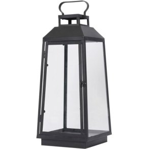 Broste Copenhagen Lou Laterne H55 cm, Schwarz