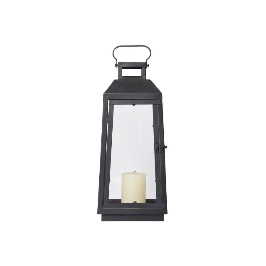 Broste Copenhagen Lou Laterne H44 cm, Schwarz