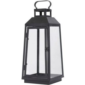 Broste Copenhagen Lou Laterne H44 cm, Schwarz