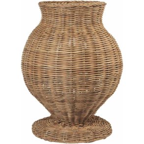 Broste Copenhagen Ama Vase H35 cm, Rattan
