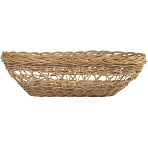 Broste Copenhagen Emmy Brotkorb 22x30 cm, Rattan