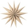 Broste Copenhagen Venok Ornament Stern 30 cm, Natural