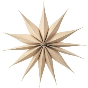 Broste Copenhagen Venok Ornament Stern 70 cm, Natural