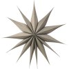 Broste Copenhagen Venok Ornament Stern 70 cm, Fungi Grey