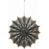 Broste Copenhagen Venja Ornament 30 cm, Fungi Grey