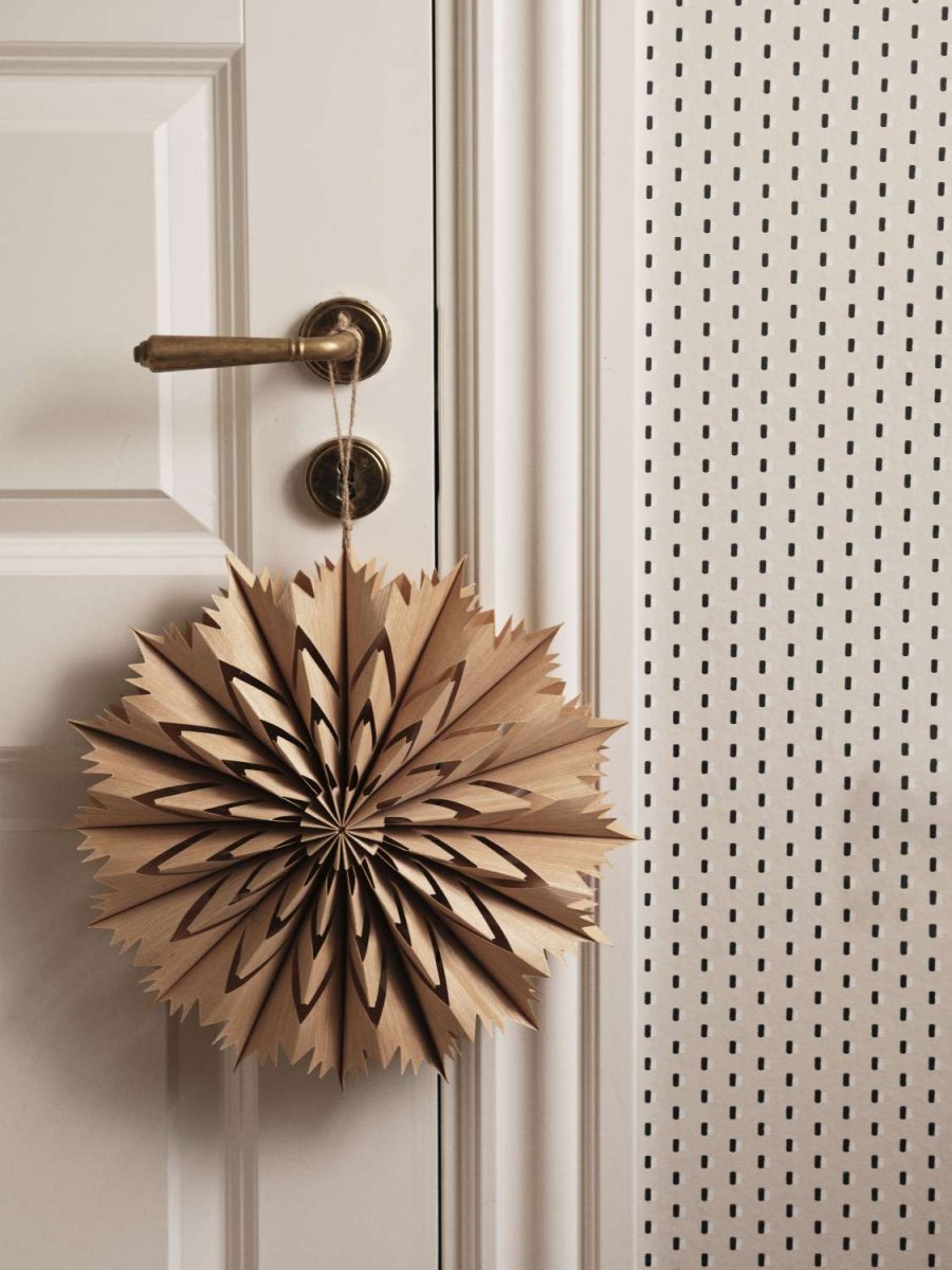 Broste Copenhagen Venja Ornament 30 cm, Natural