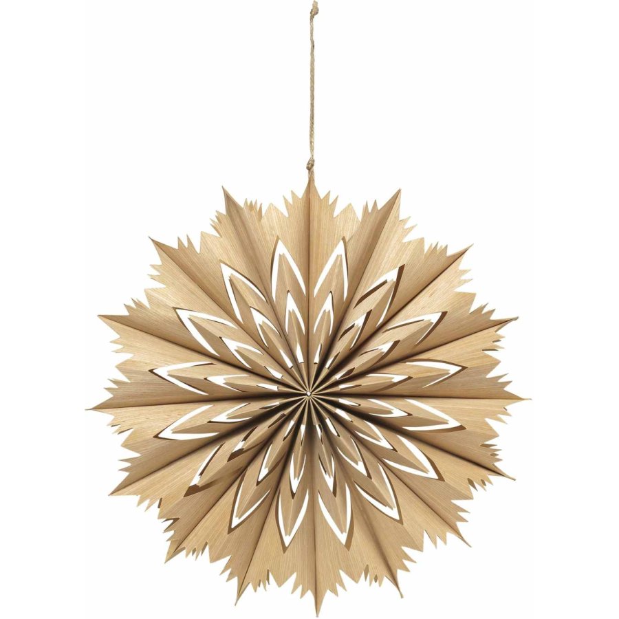 Broste Copenhagen Venja Ornament 30 cm, Natural