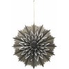 Broste Copenhagen Venja Ornament 40 cm, Fungi Grey