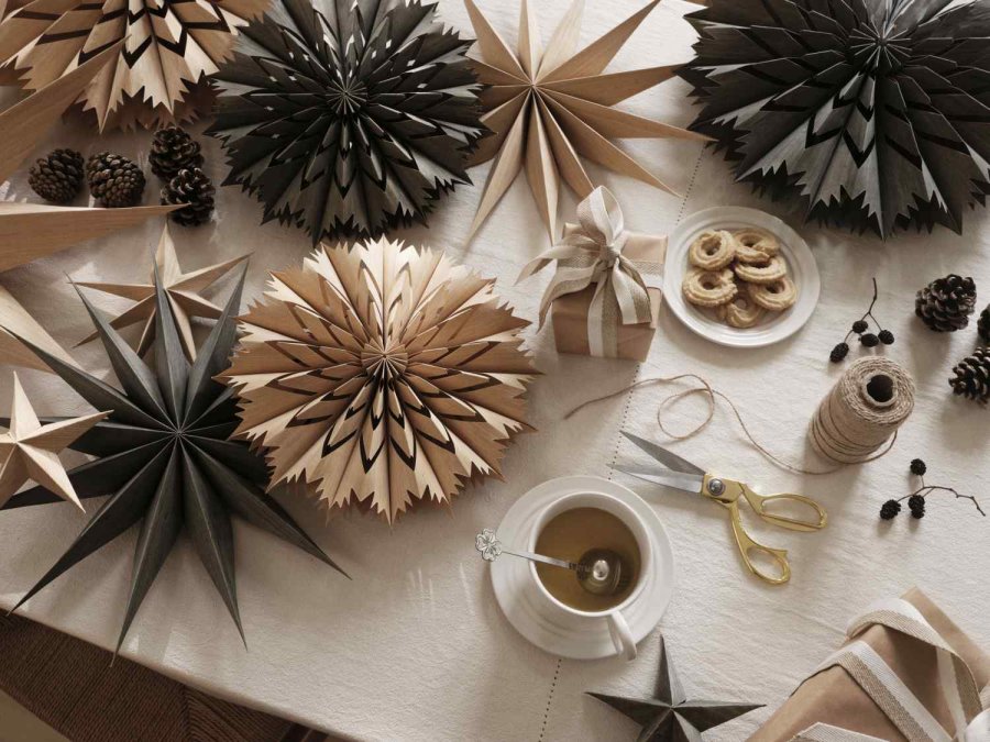 Broste Copenhagen Venja Ornament 40 cm, Natural
