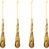 Broste Copenhagen Tear Ornament 4er Set H12 cm, Brown