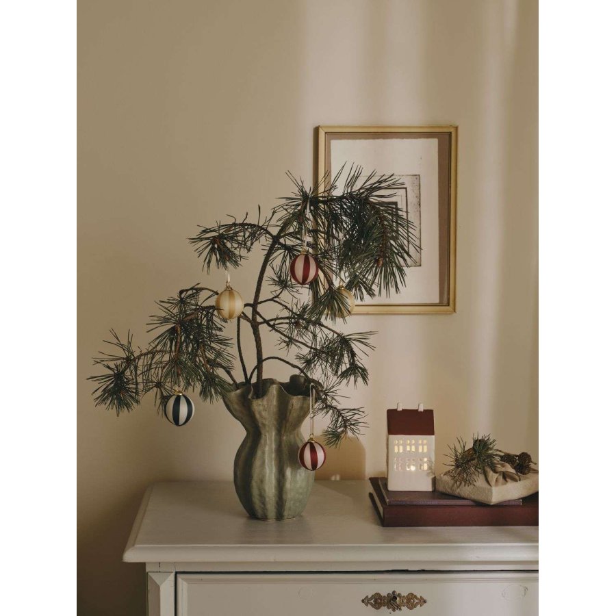 Broste Copenhagen Joy Ornament 3 stk. �4,7 cm, Gr�n
