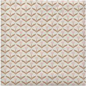 Broste Copenhagen Tulip Serviet 33x33 cm 20 stk, Soft Pink