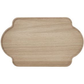 Broste Copenhagen Edgar Tablett 39 cm, Gelte Eiche