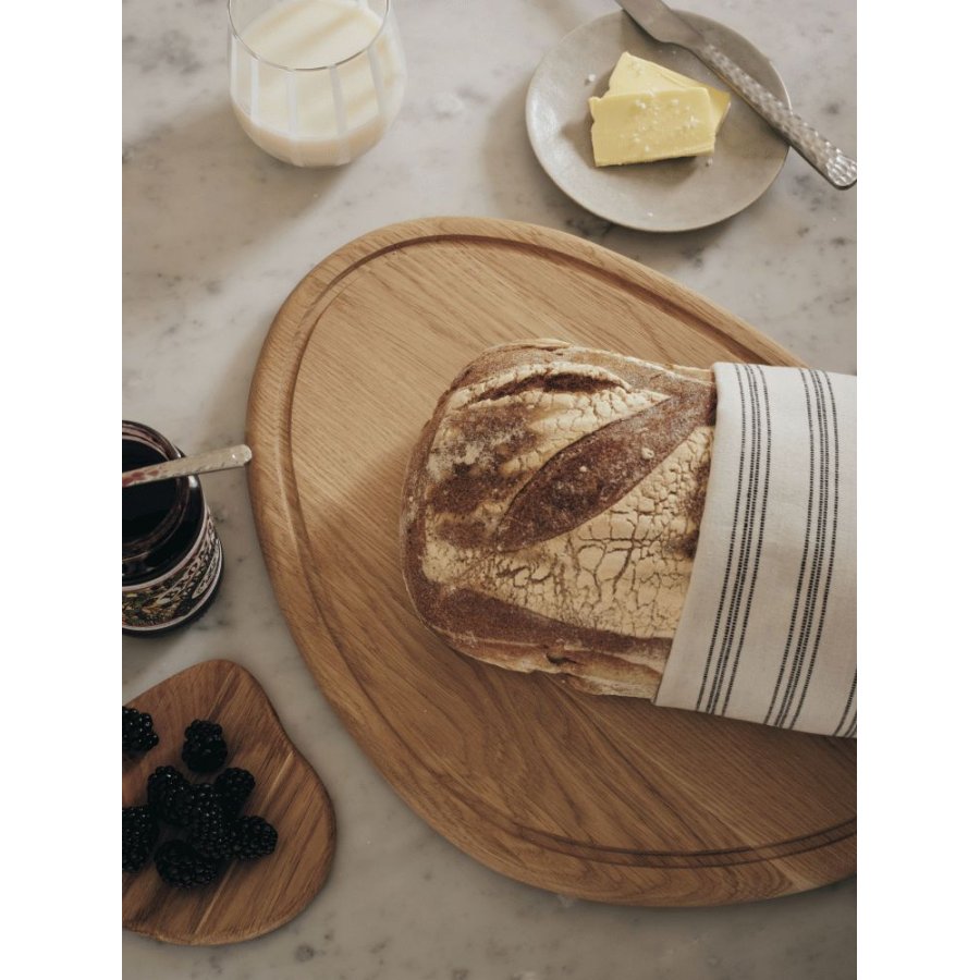 Broste Copenhagen Limfjord Schneidebrett 3042cm, Gelte Eiche