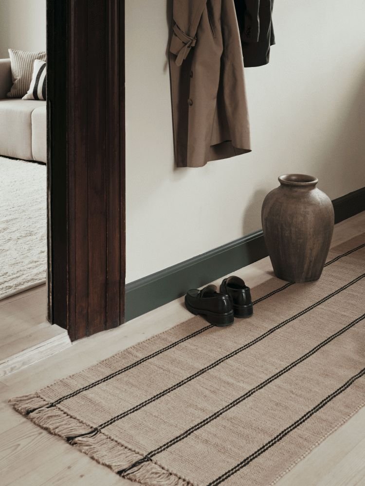 Broste Copenhagen Uma Vase H40cm, Dunkelbraun