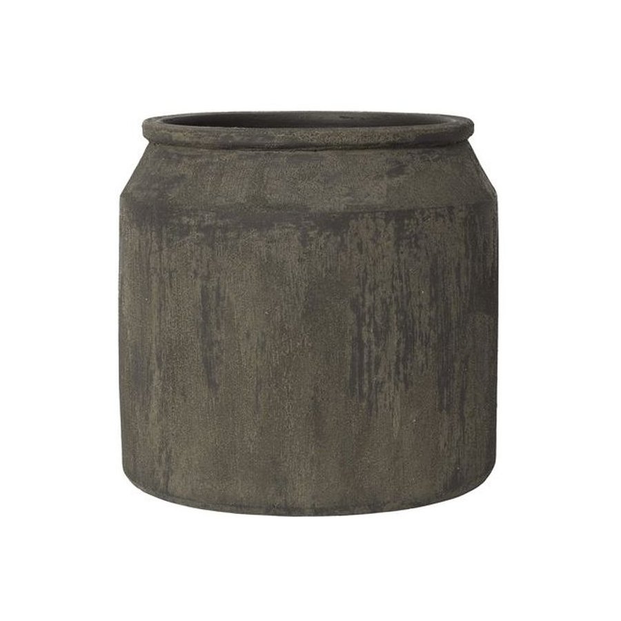 Broste Copenhagen Uma Urtepotte H24 cm, M�rkebrun