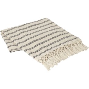 Broste Copenhagen Elly Decke 130x160 cm, Schwarz