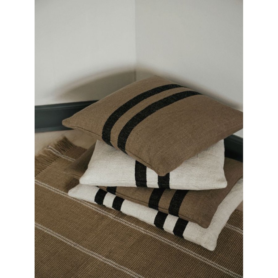 Broste Copenhagen Sigrun Kissenbezug 4060cm, Braun