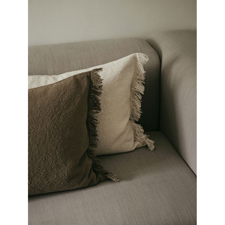 Broste Copenhagen Ebba Kissenbezug 4060cm, Braun