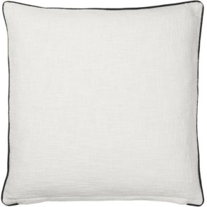 Broste Copenhagen Maja Kissenbezug 50x50 cm, Wei&szlig;