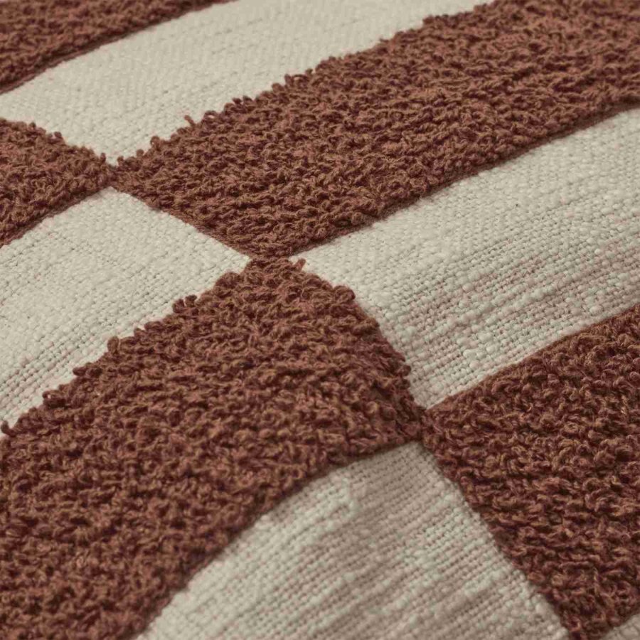 Broste Copenhagen Jane Kissenbezug 40x60 cm, Rot