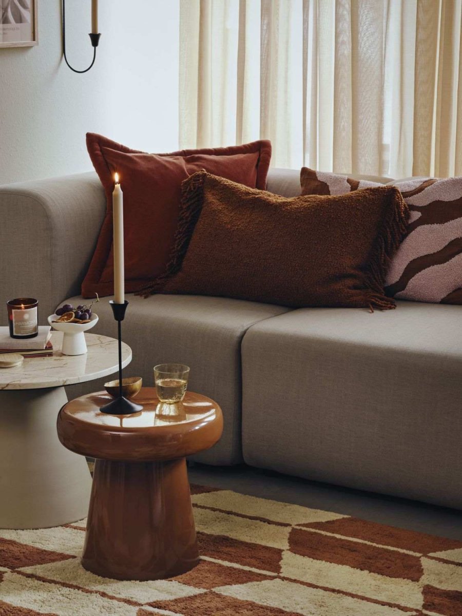 Broste Copenhagen Fria Kissenbezug 40x60 cm, Rot